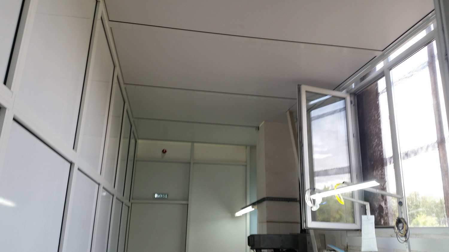 Перегородки из алюминиевого профиля ALUTECH C43, С48